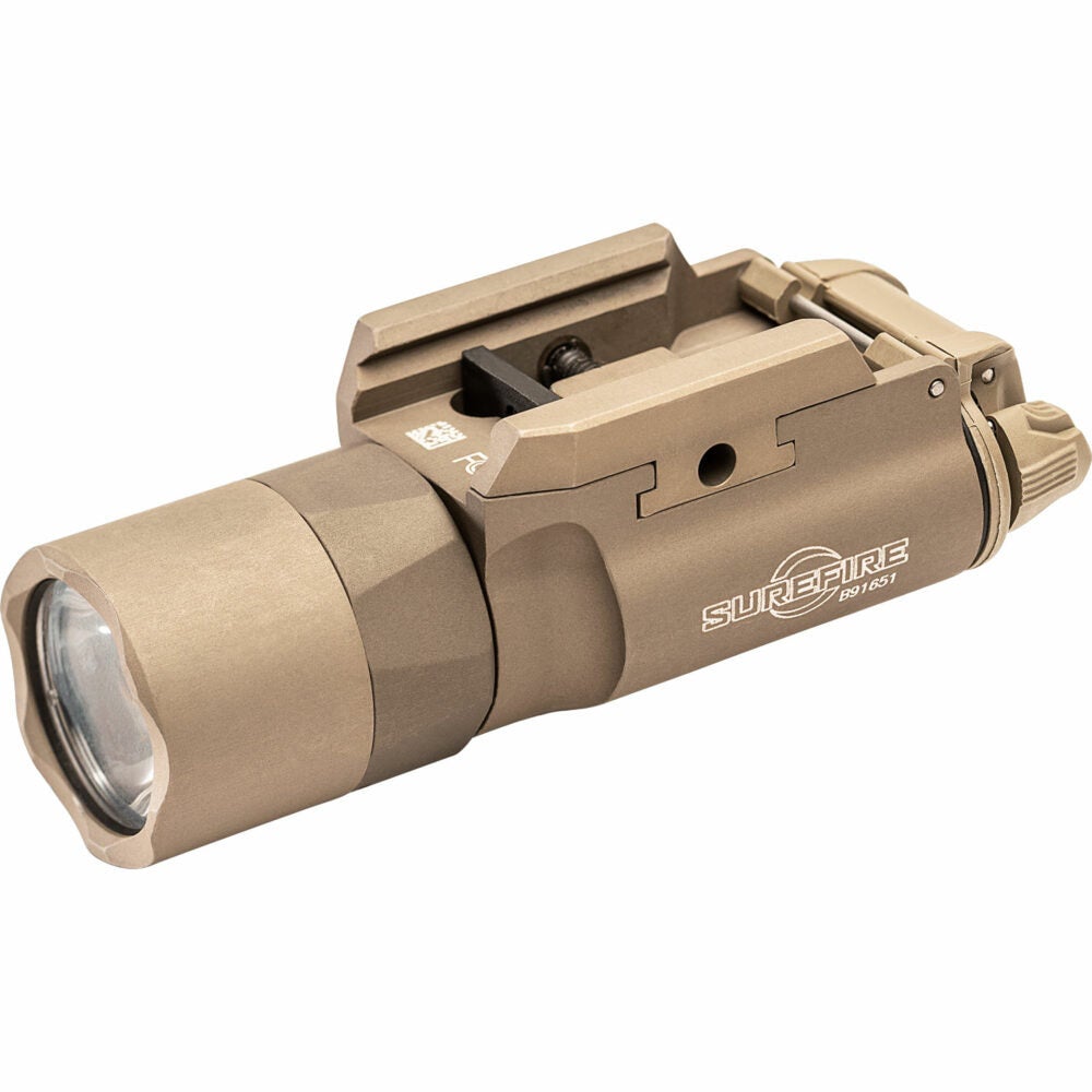 SureFire X300 Tan Ultra Weapon Light - 1000 Lumens - Thumbscrew Clamp |  1188 TACTICAL